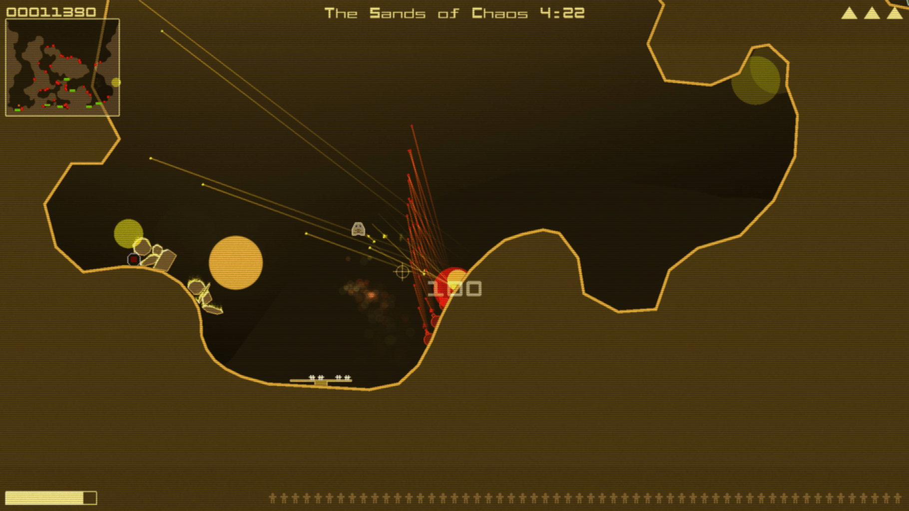 Terra Lander II: Rockslide Rescue screenshot