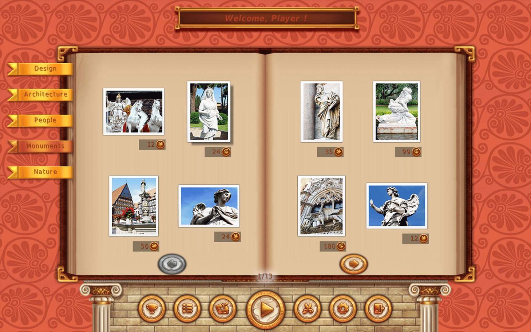 1001 Jigsaw: Myths of Ancient Greece screenshot