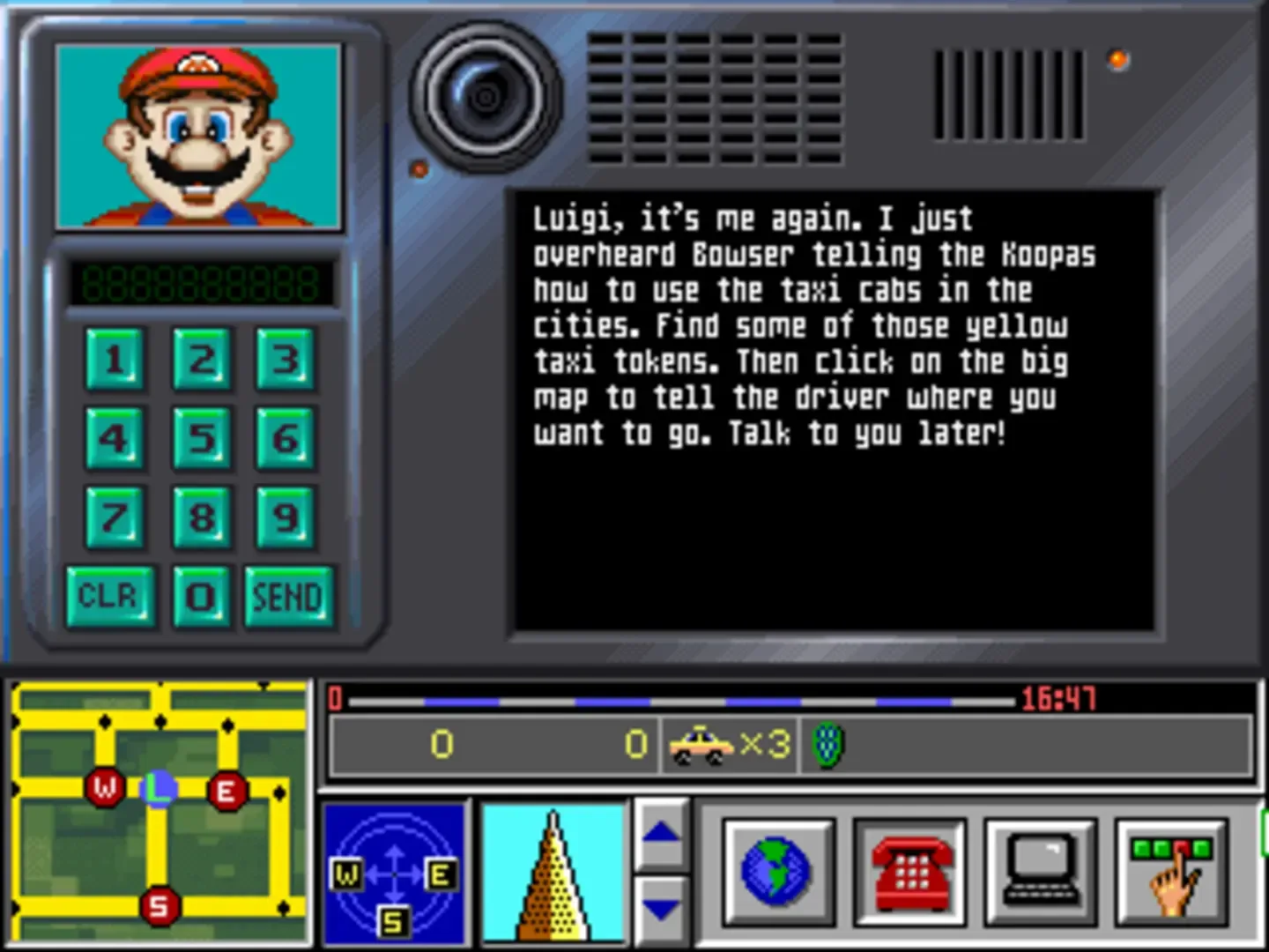 Captura de pantalla - Mario Is Missing!
