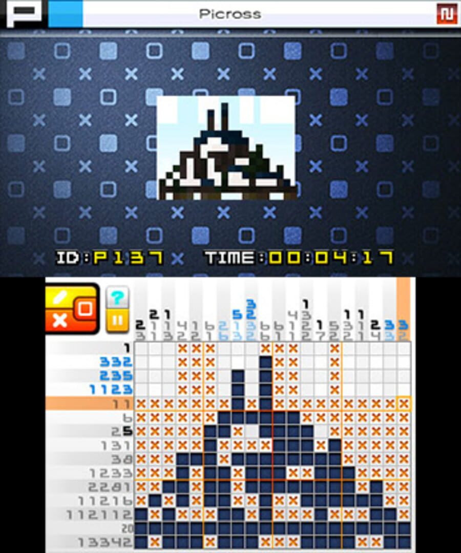 Captura de pantalla - Picross e8