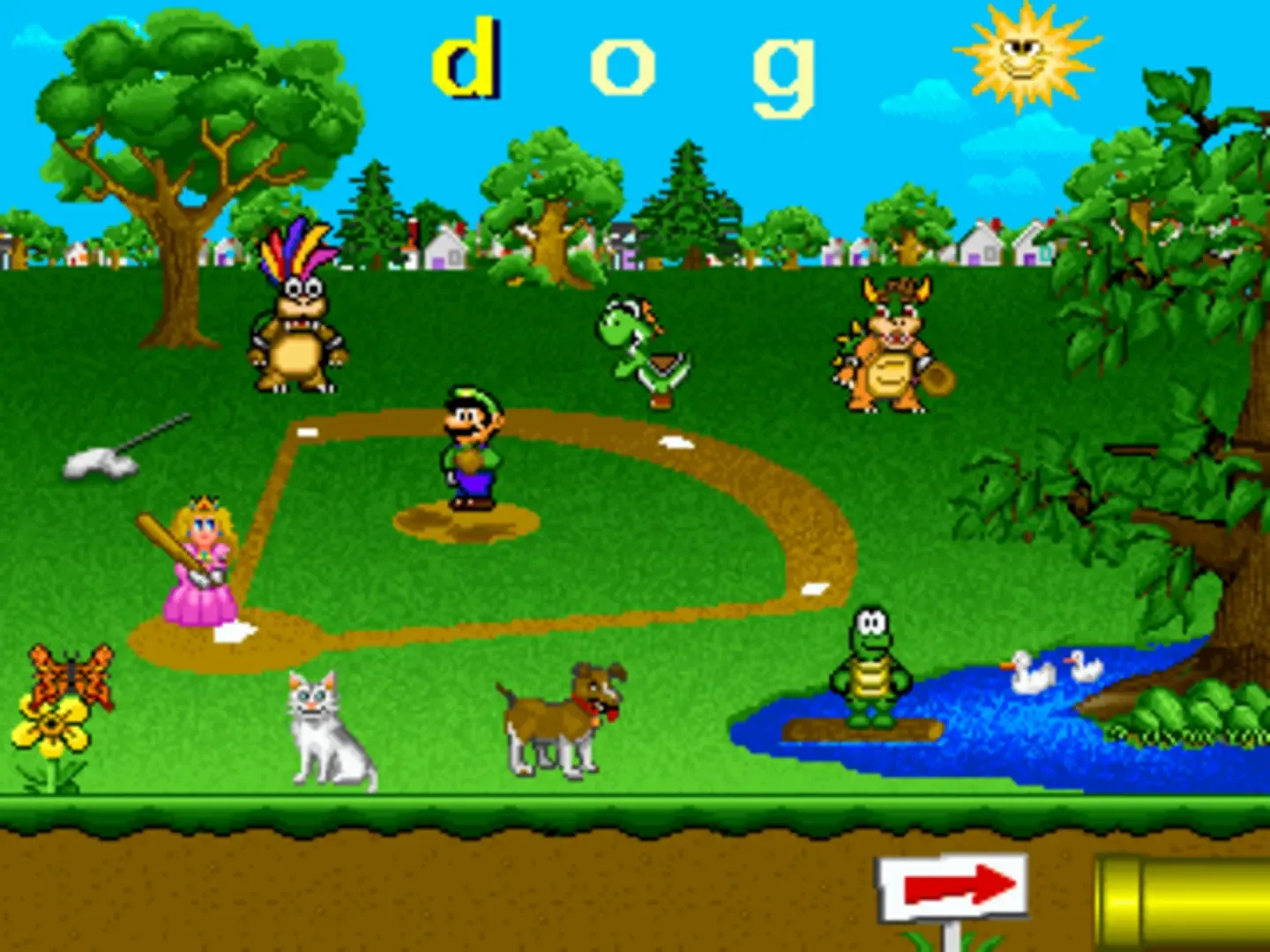 Captura de pantalla - Mario's Early Years! Fun with Letters