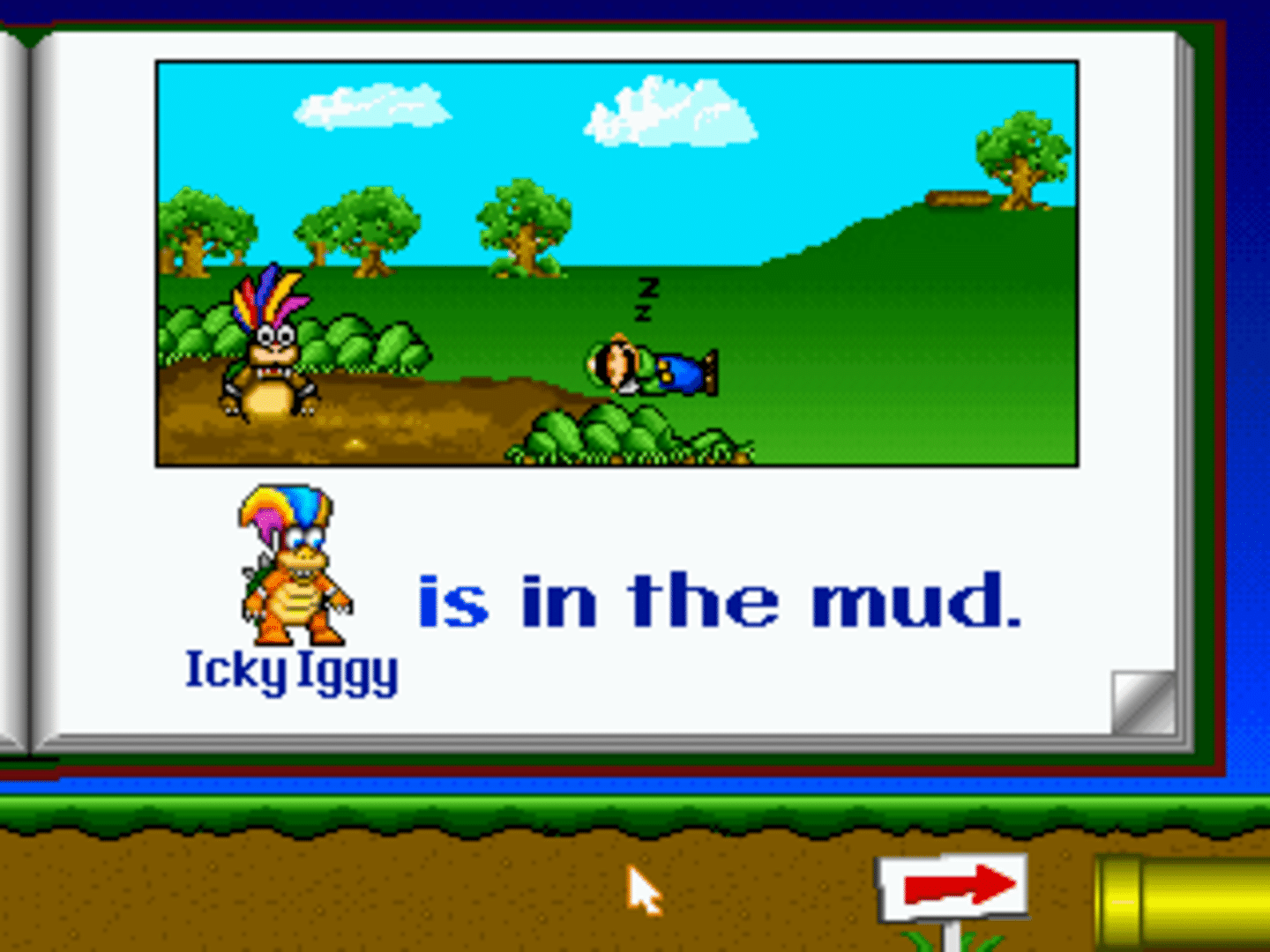 Mario's Early Years! Fun with Letters screenshot