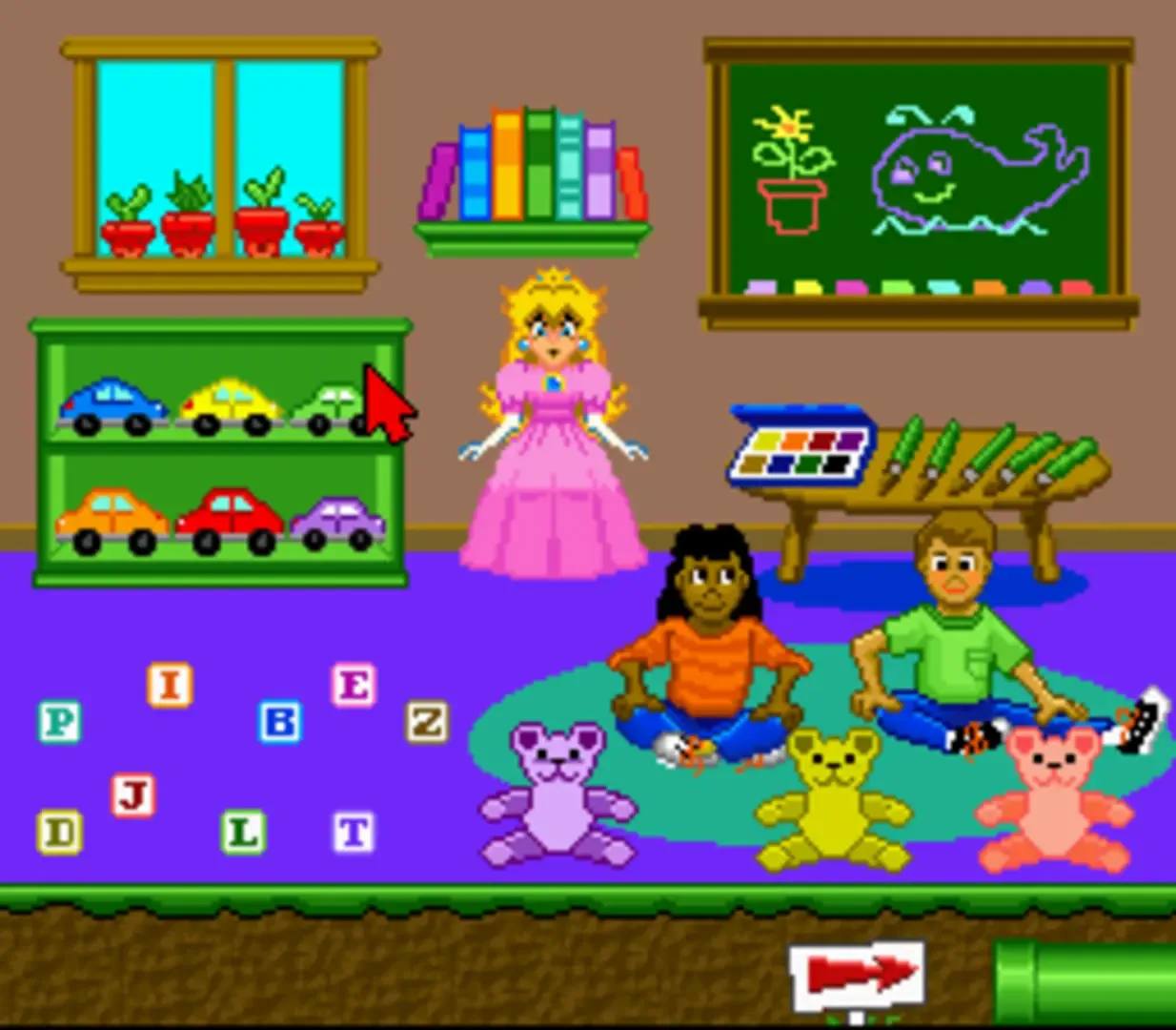 Captura de pantalla - Mario's Early Years! Preschool Fun