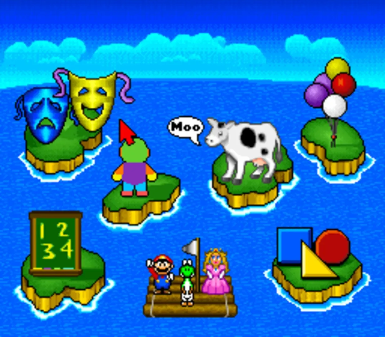 Captura de pantalla - Mario's Early Years! Preschool Fun