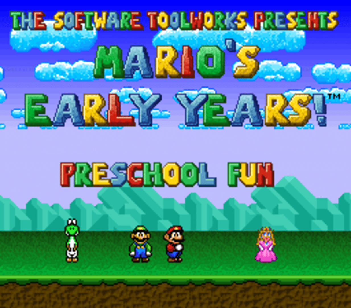 Mario's Early Years! Preschool Fun screenshot