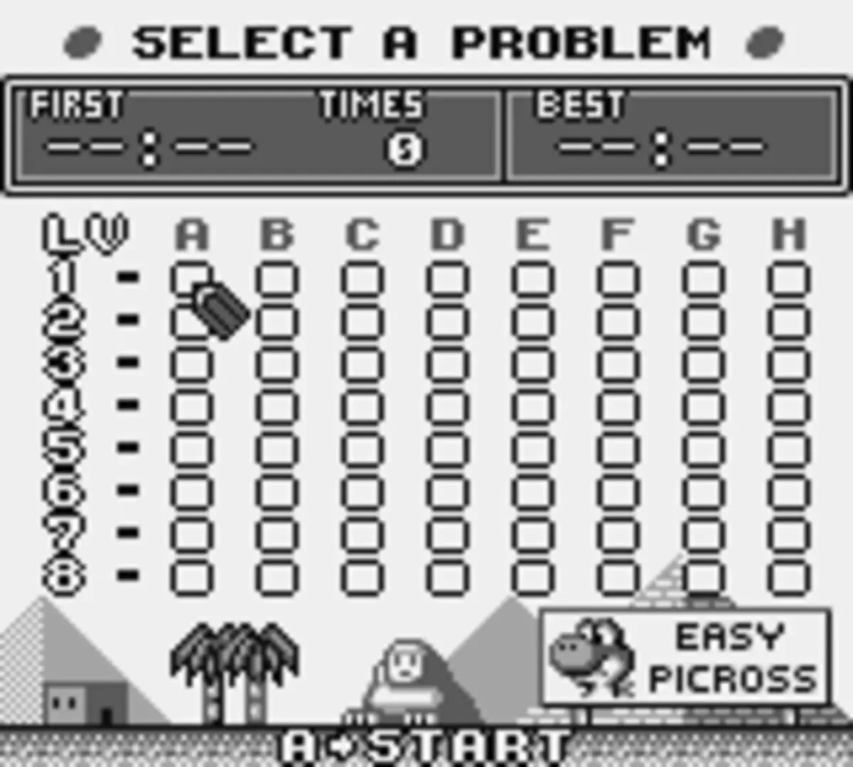 Captura de pantalla - Mario's Picross