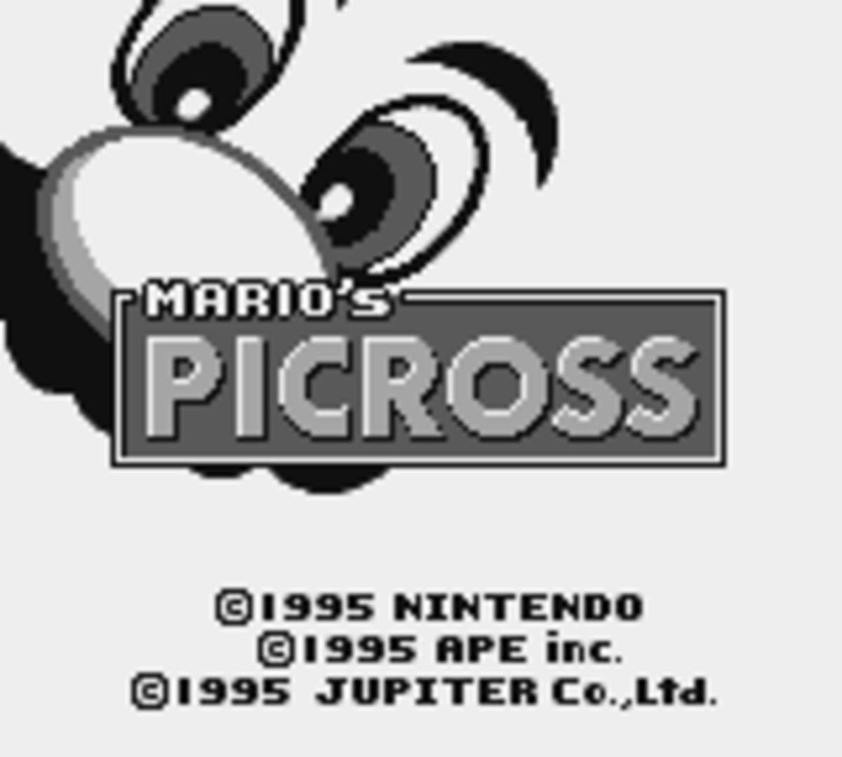 Captura de pantalla - Mario's Picross