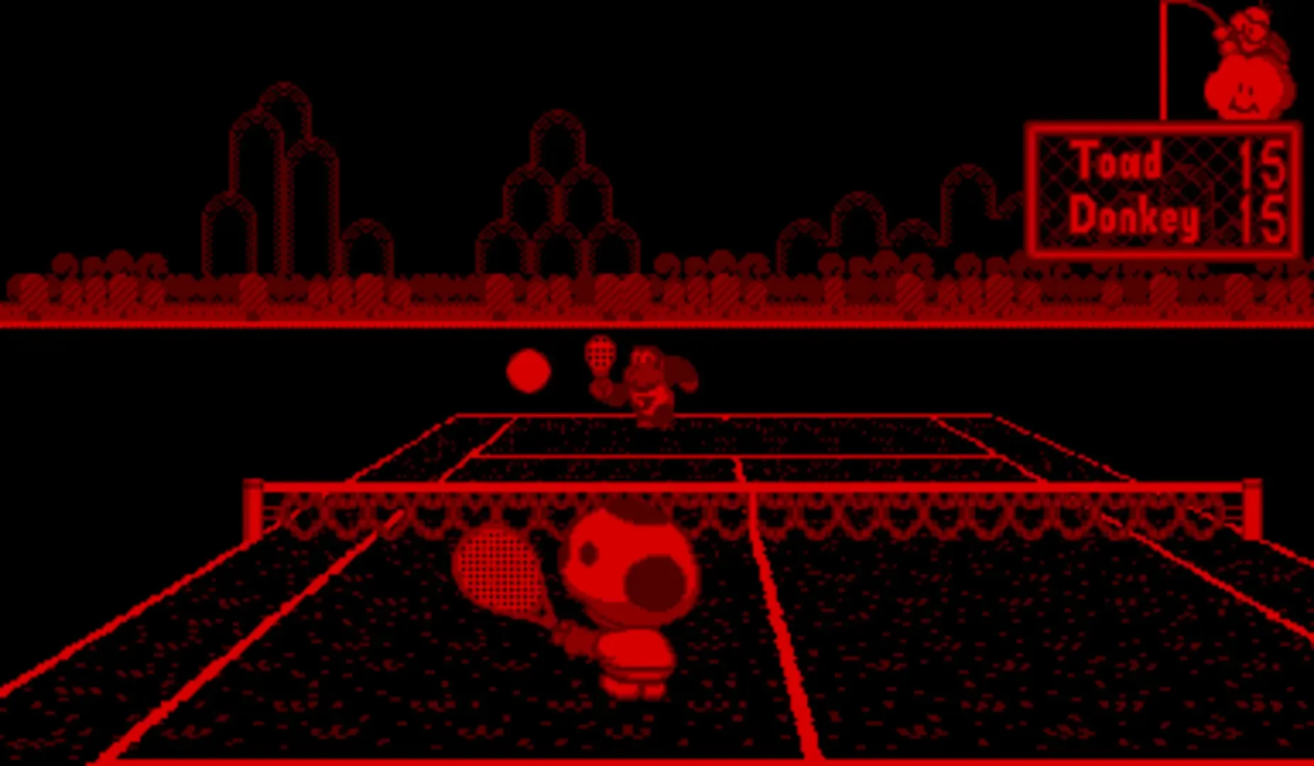Captura de pantalla - Mario's Tennis