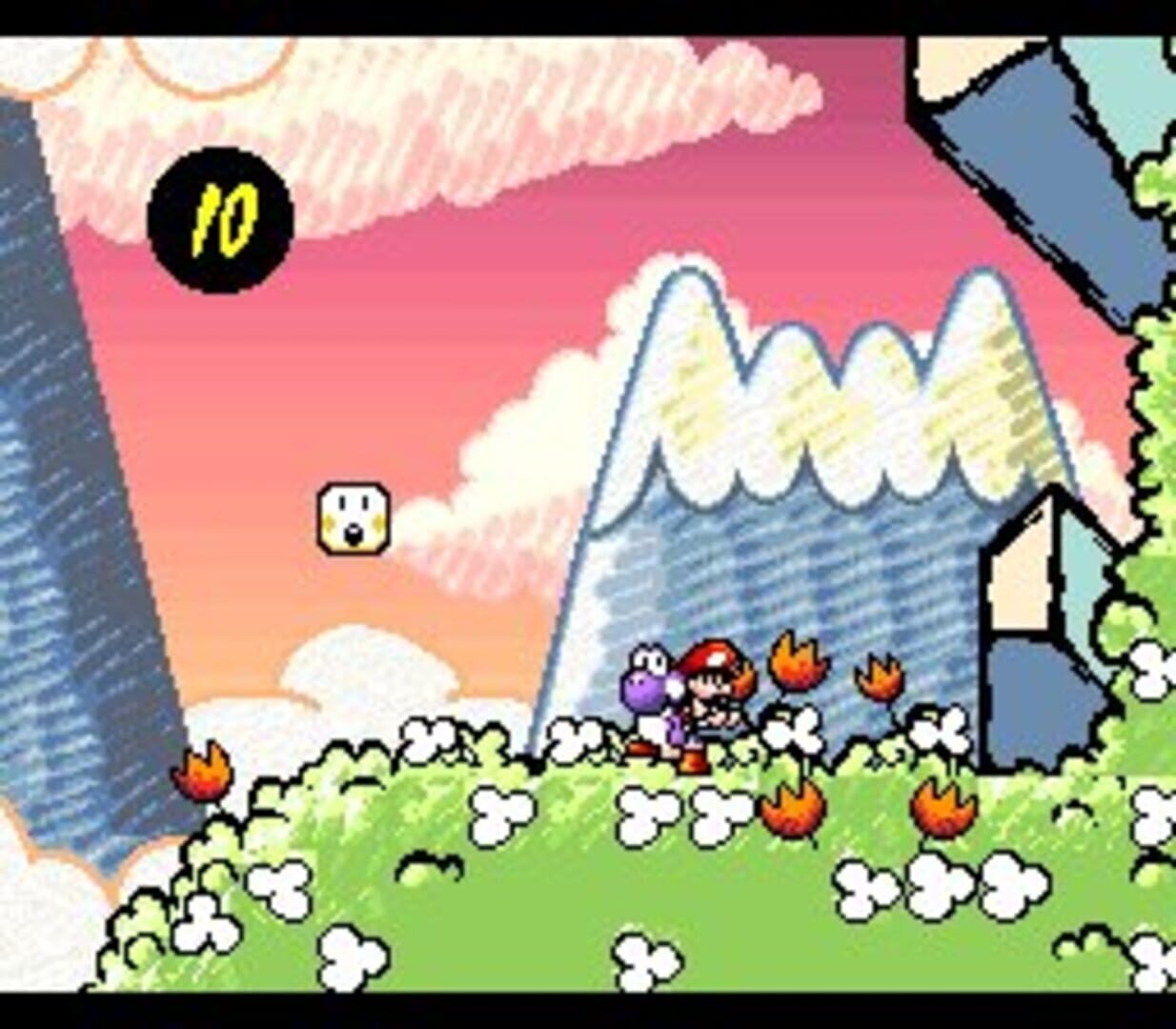 Captura de pantalla - Super Mario World 2: Yoshi's Island