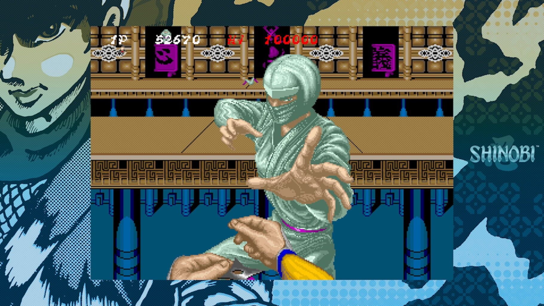 Captura de pantalla - Sega Ages Shinobi