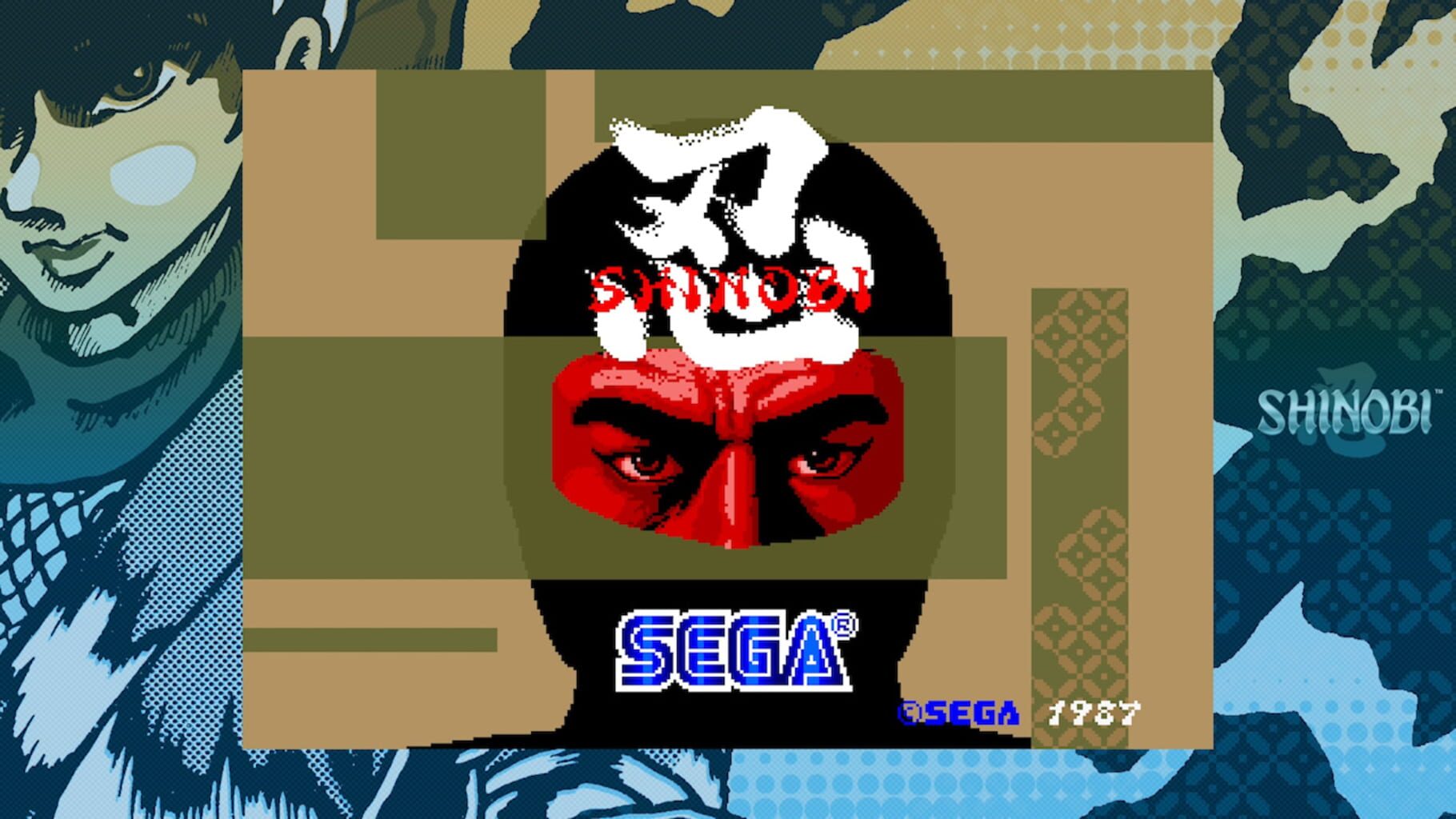 Captura de pantalla - Sega Ages Shinobi