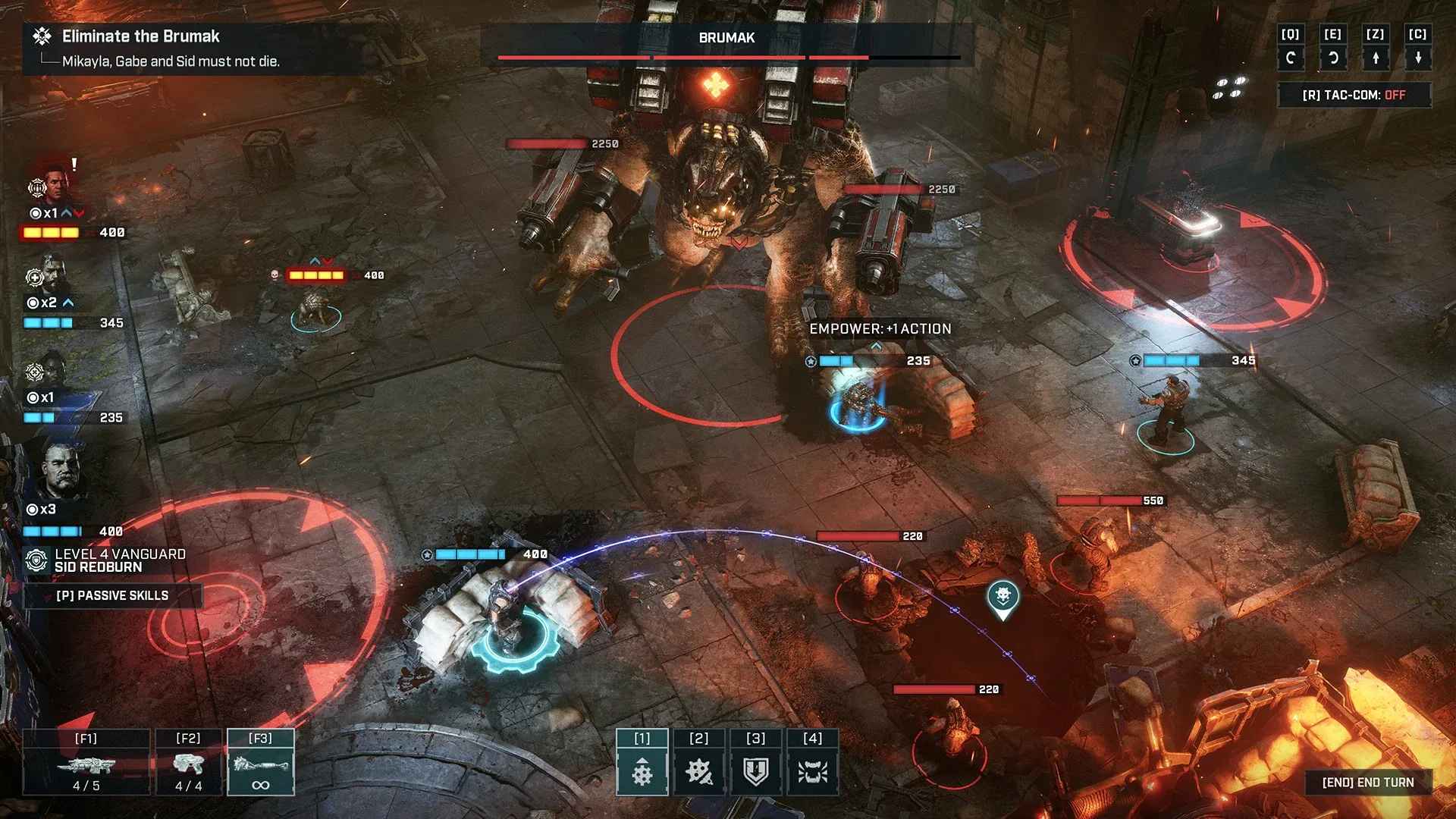 Captura de pantalla - Gears Tactics