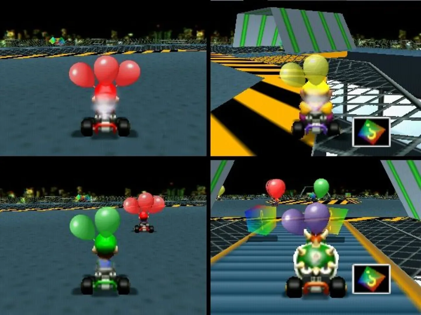 Captura de pantalla - Mario Kart 64