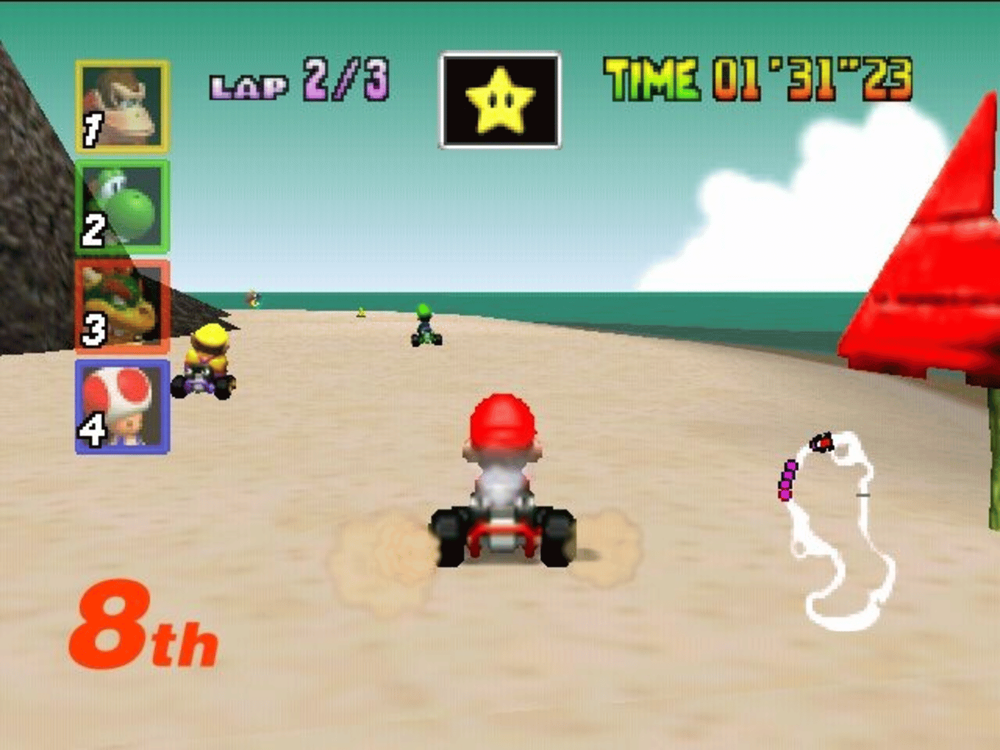 Mario Kart 64 screenshot