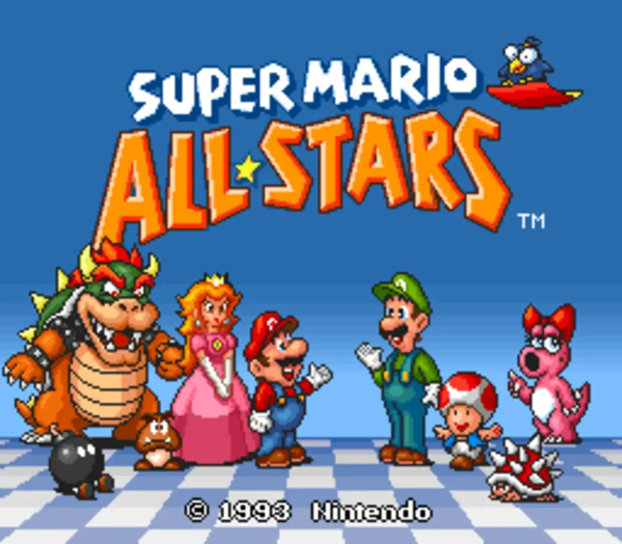Captura de pantalla - Super Mario All-Stars