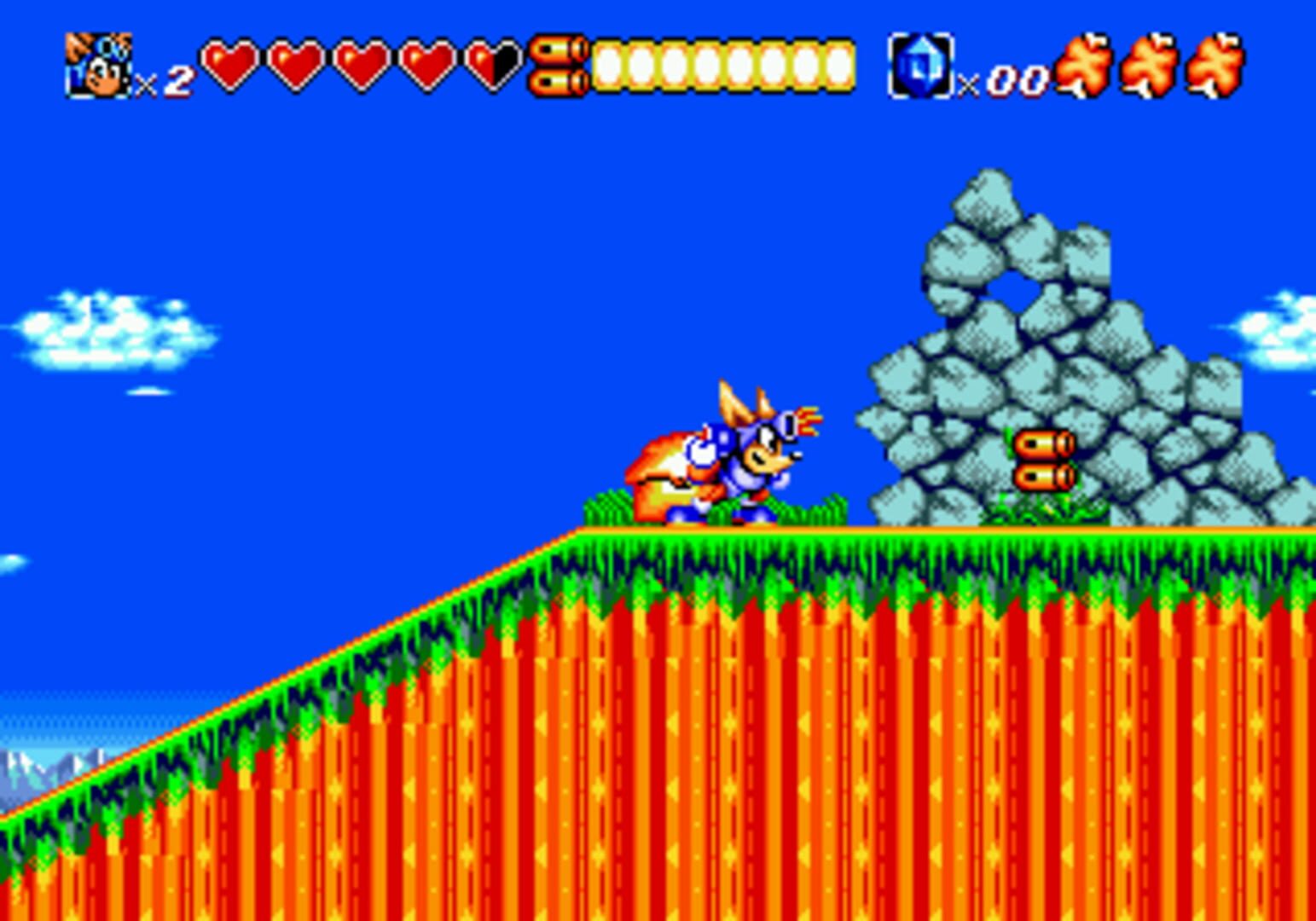 Sparkster: Rocket Knight Adventures 2 screenshot