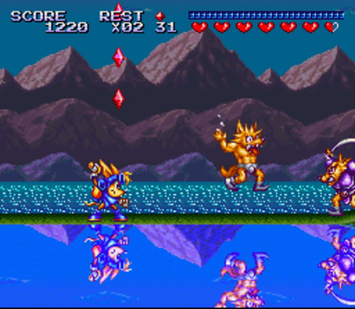 Sparkster screenshot