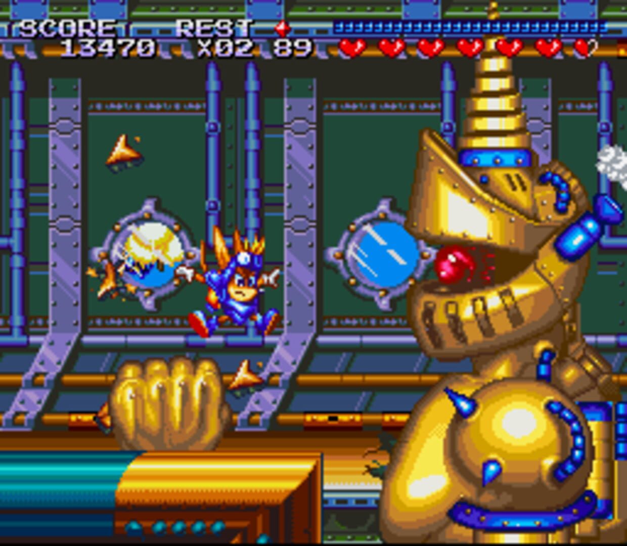 Sparkster screenshot