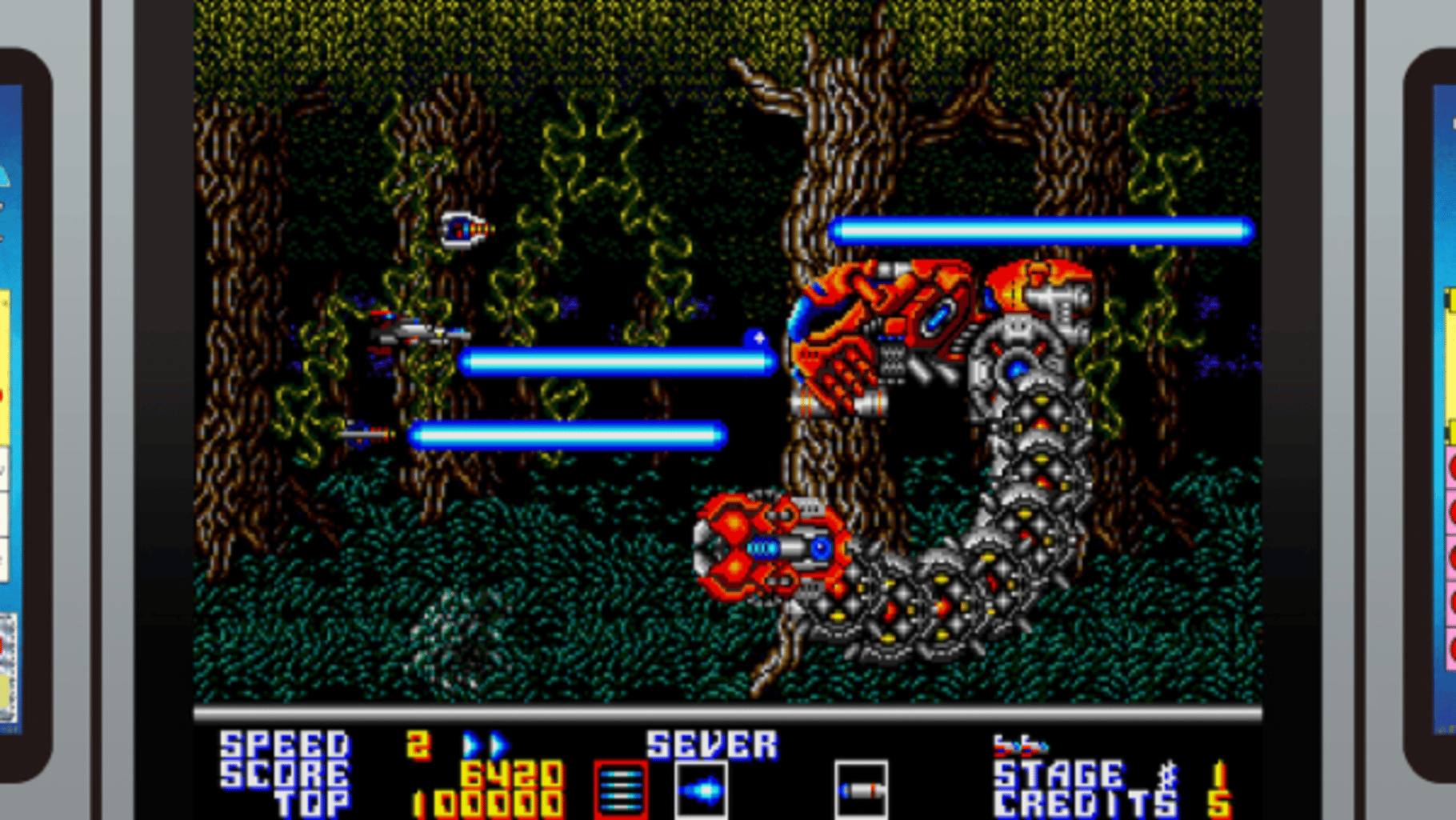 Sega Ages Thunder Force AC screenshot