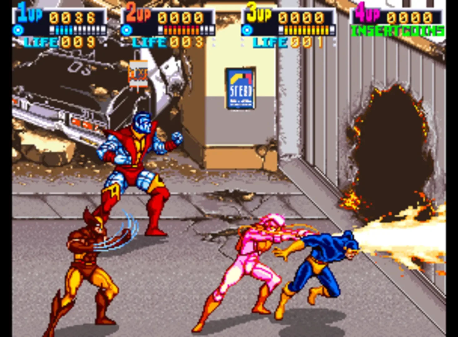Captura de pantalla - X-Men