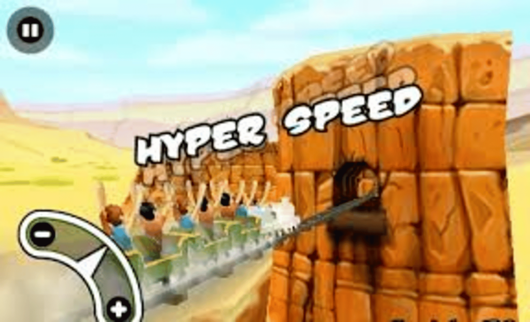 3D Rollercoaster Rush screenshot