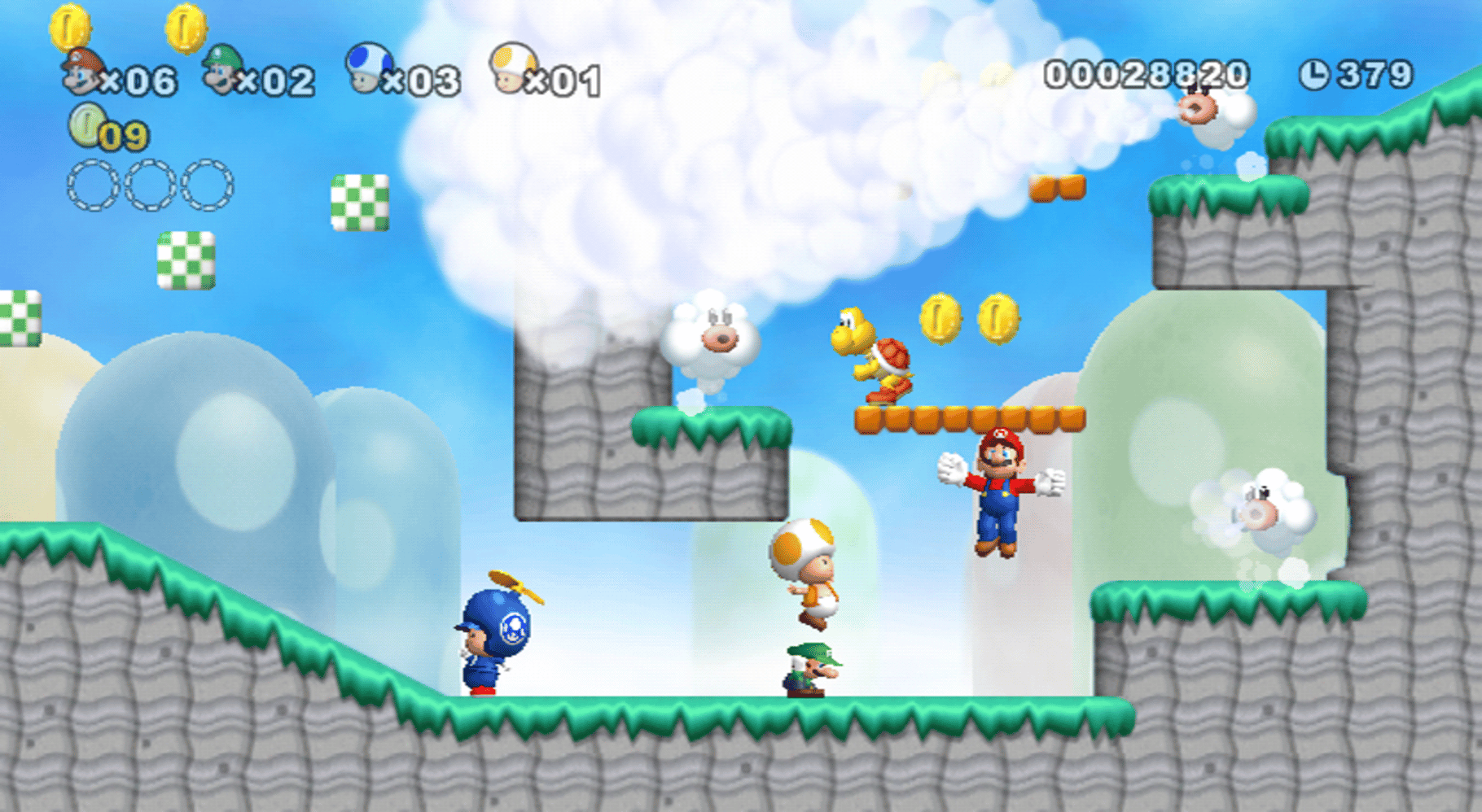 New Super Mario Bros. Wii screenshot