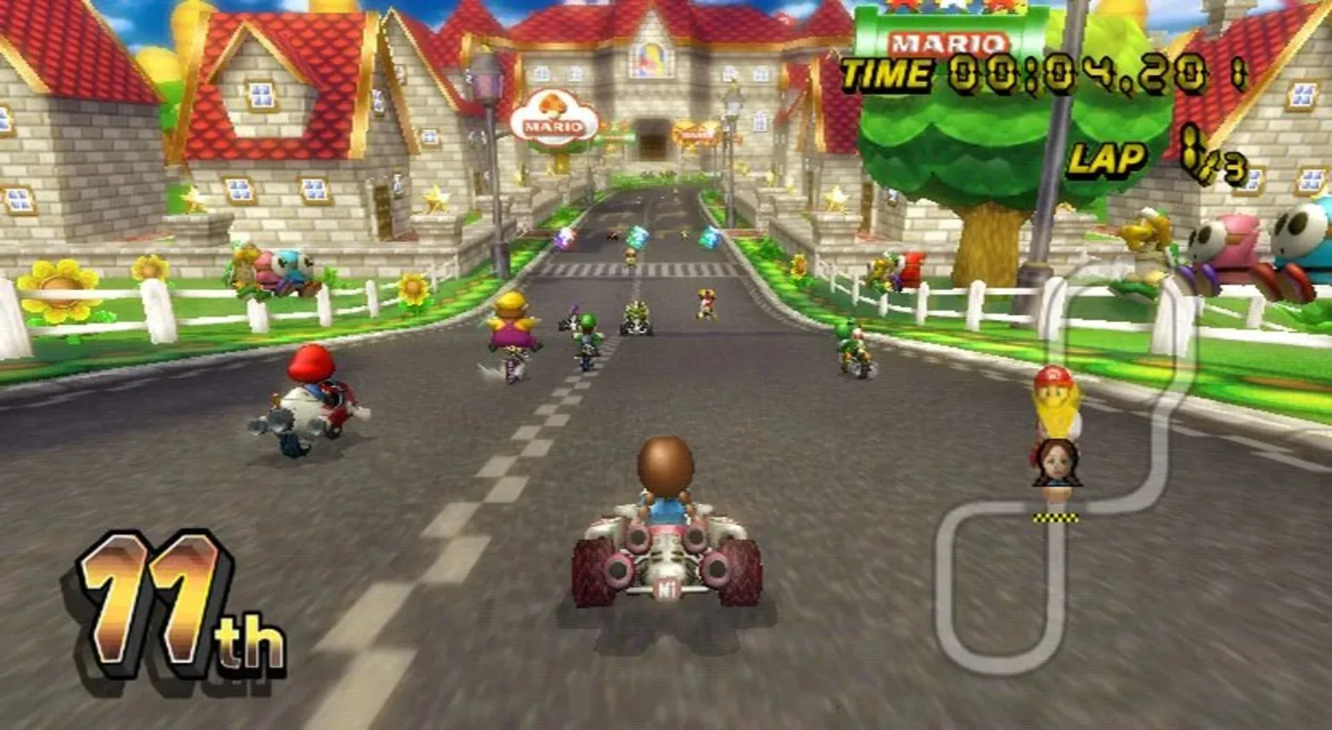 Captura de pantalla - Mario Kart Wii
