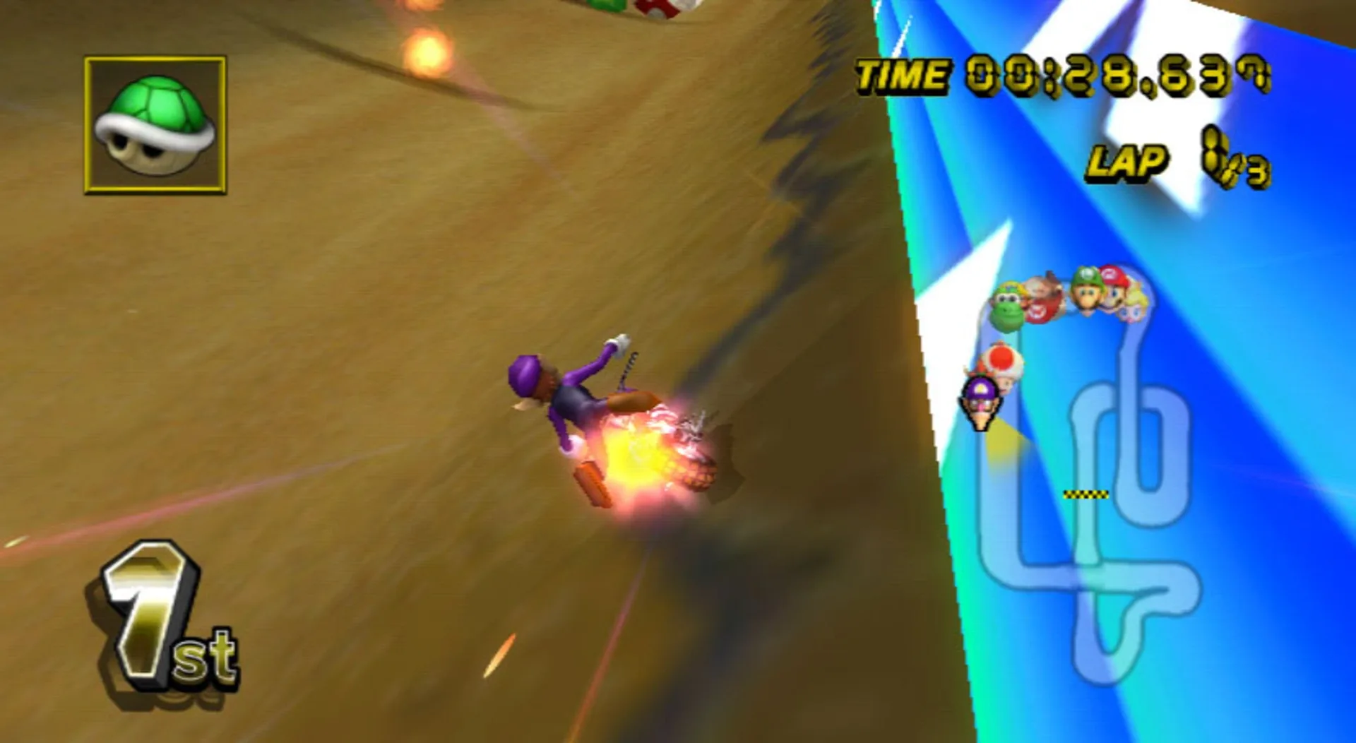 Captura de pantalla - Mario Kart Wii