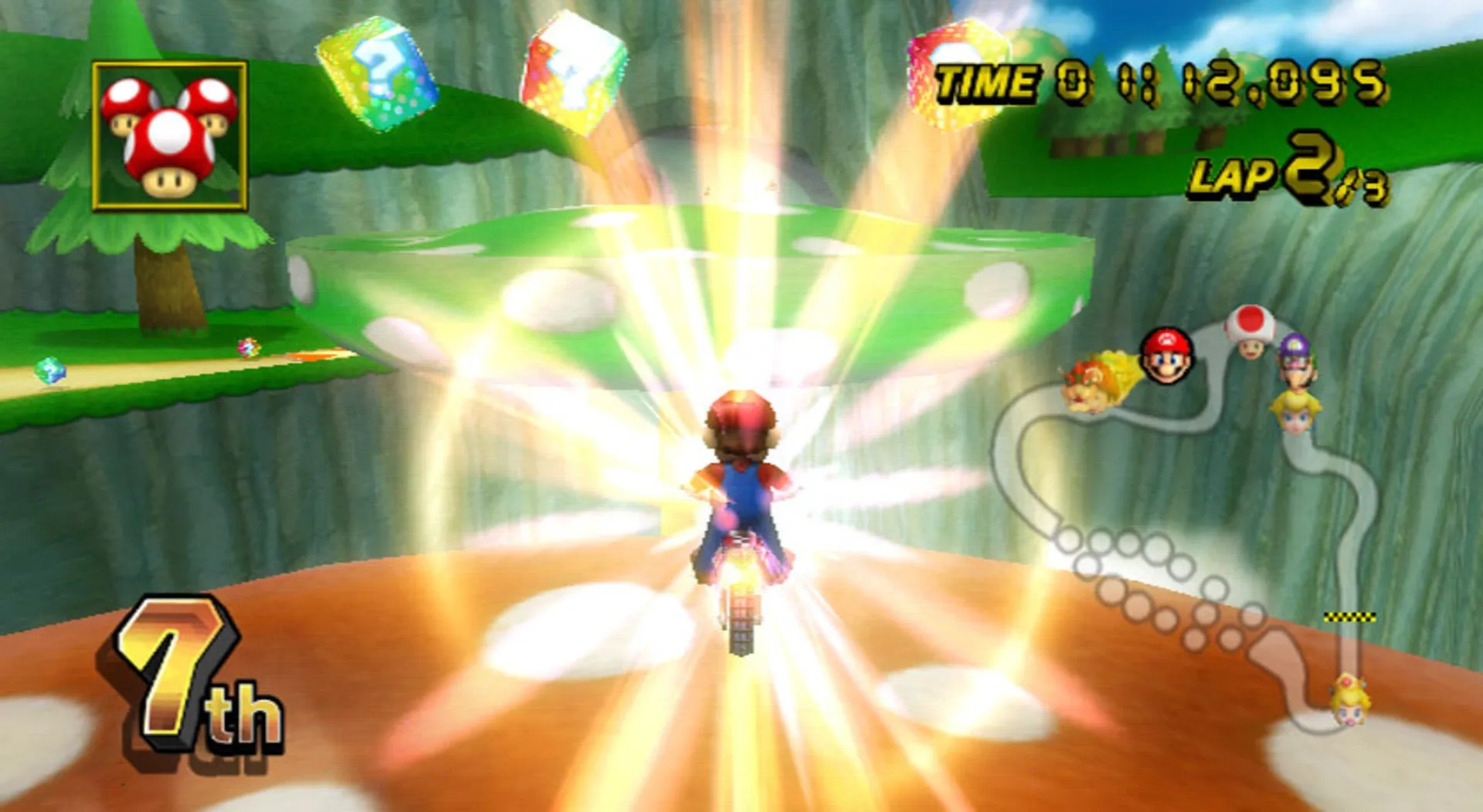 Captura de pantalla - Mario Kart Wii