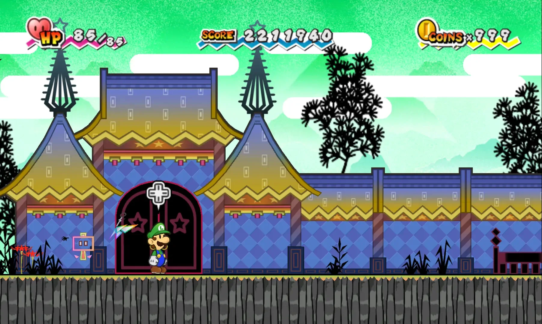Captura de pantalla - Super Paper Mario
