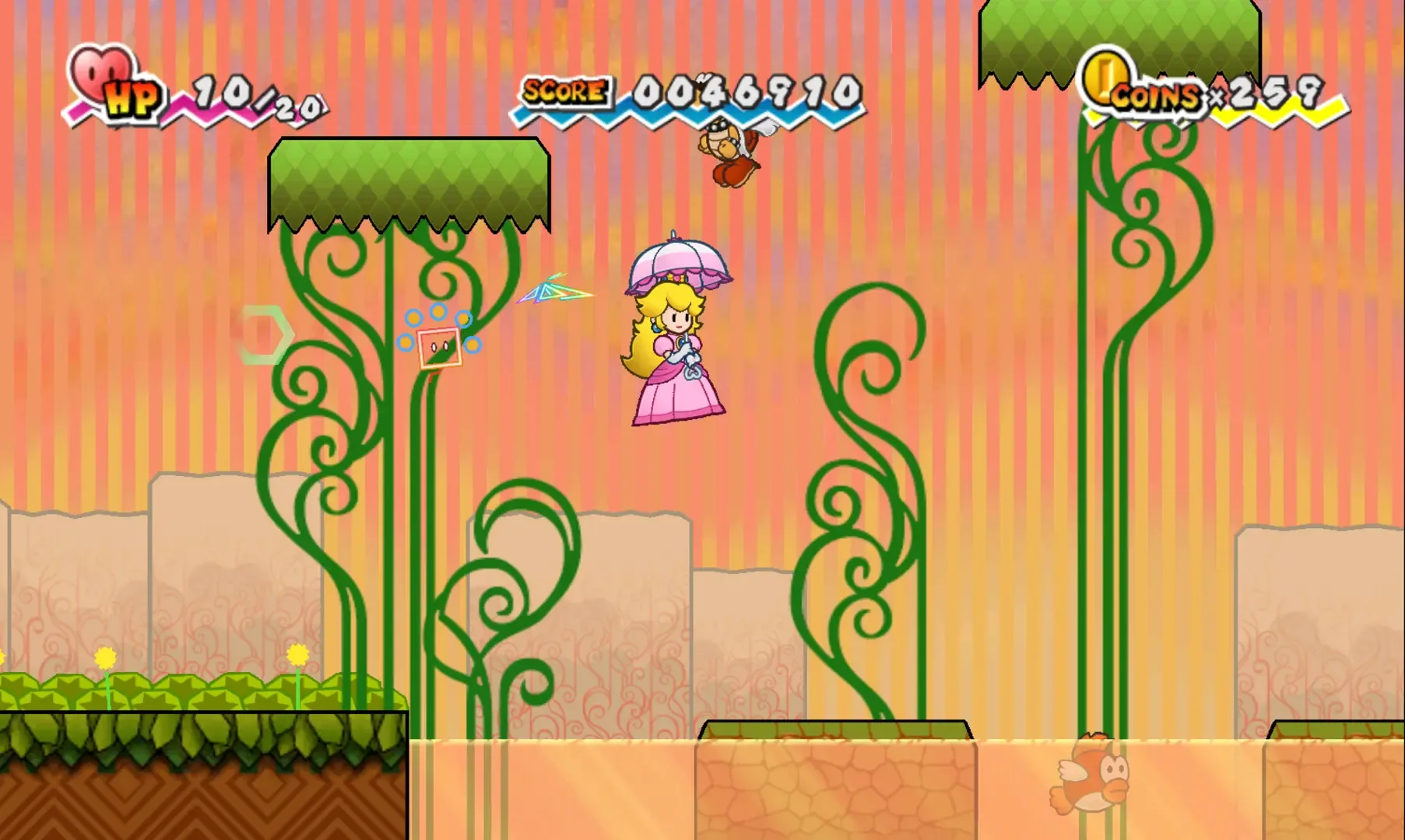 Captura de pantalla - Super Paper Mario