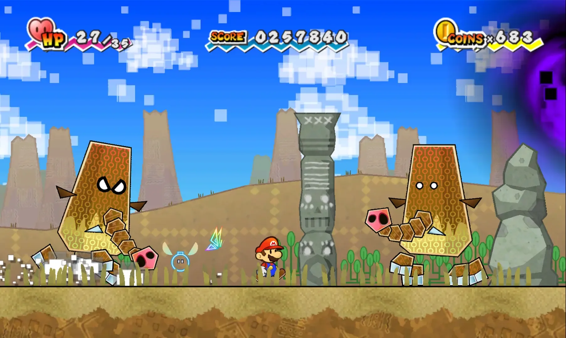 Captura de pantalla - Super Paper Mario