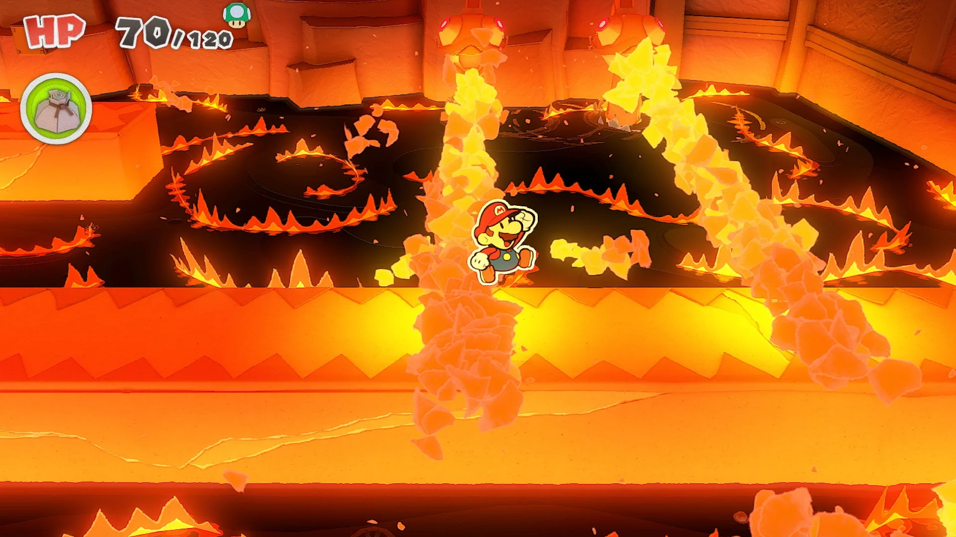 Captura de pantalla - Paper Mario: The Origami King