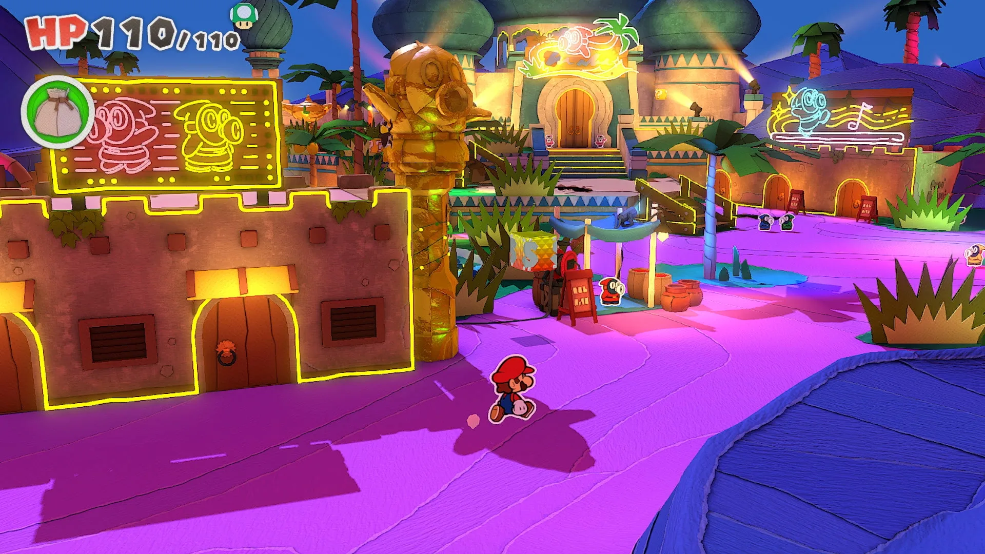 Captura de pantalla - Paper Mario: The Origami King