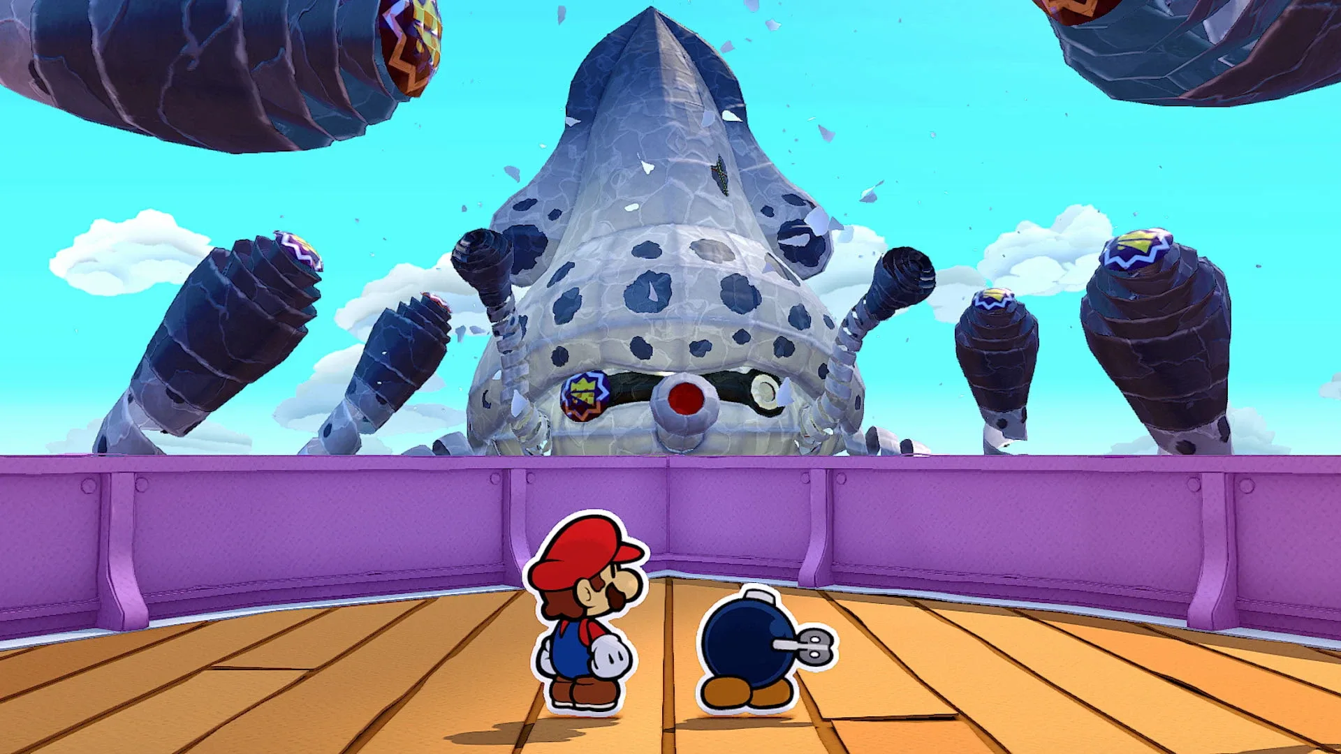 Captura de pantalla - Paper Mario: The Origami King