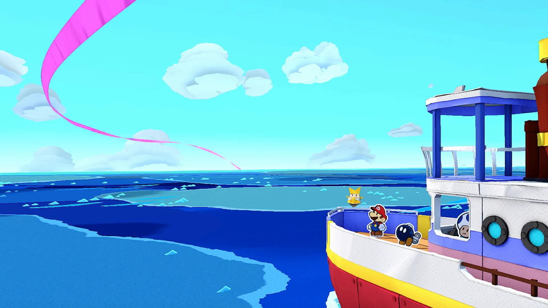 Captura de pantalla - Paper Mario: The Origami King