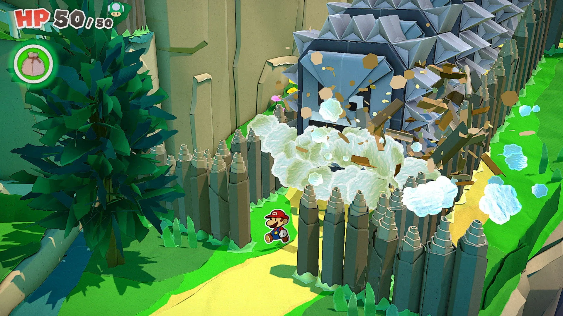 Captura de pantalla - Paper Mario: The Origami King