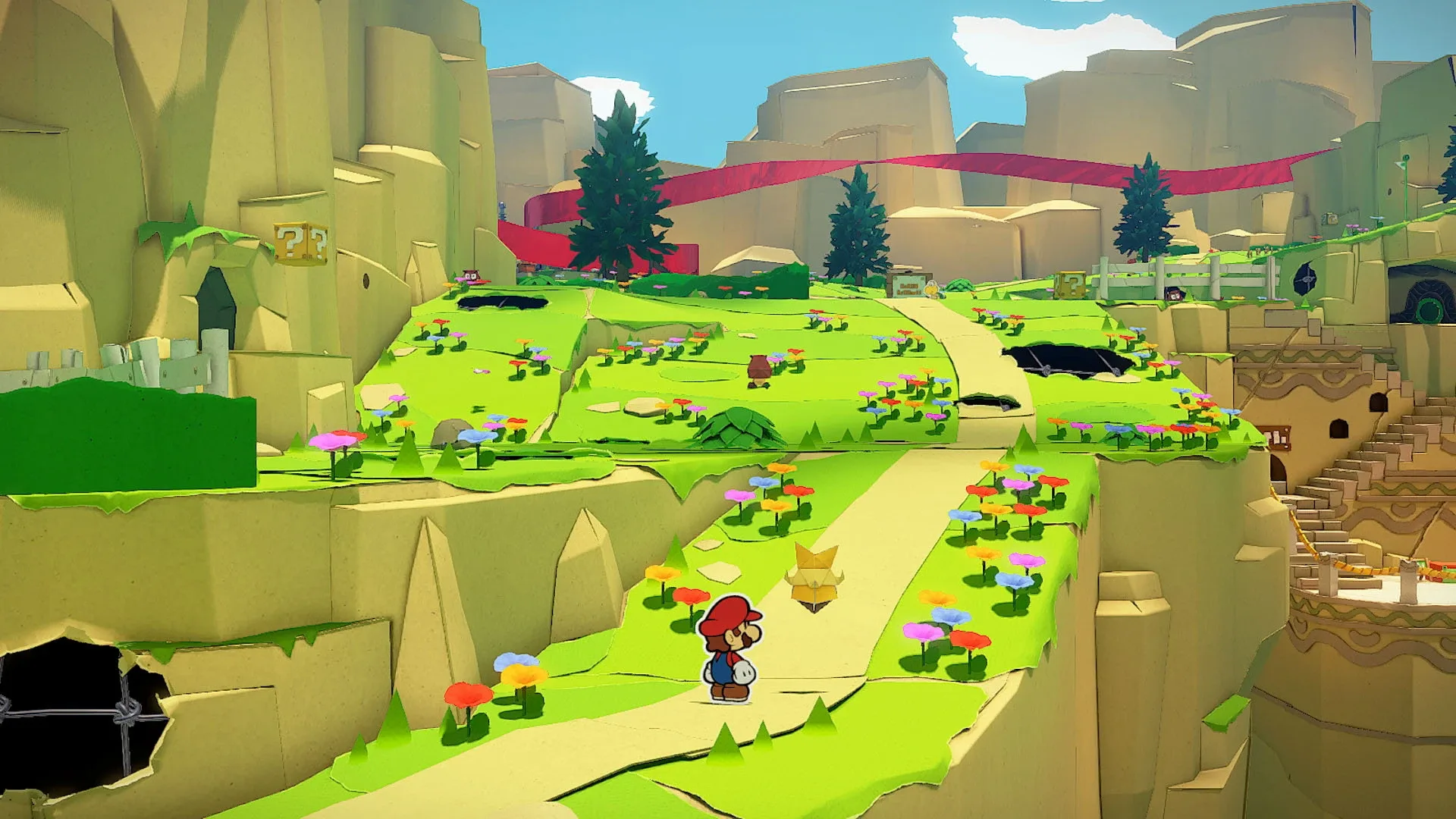 Captura de pantalla - Paper Mario: The Origami King