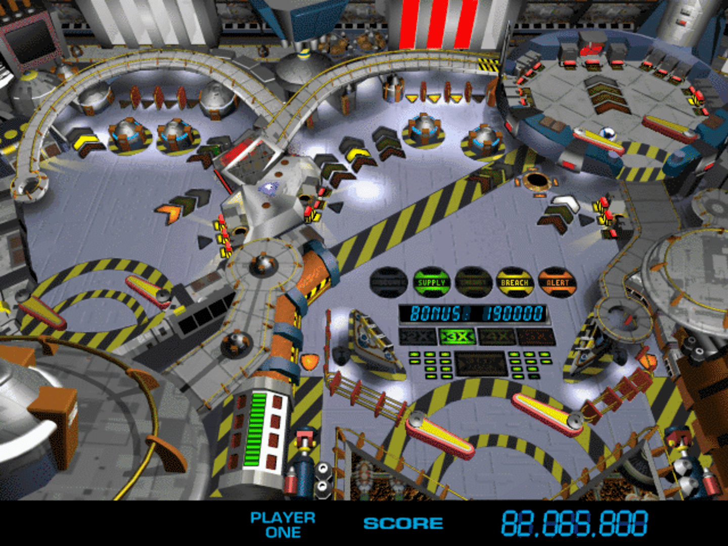 3-D Ultra Pinball screenshot