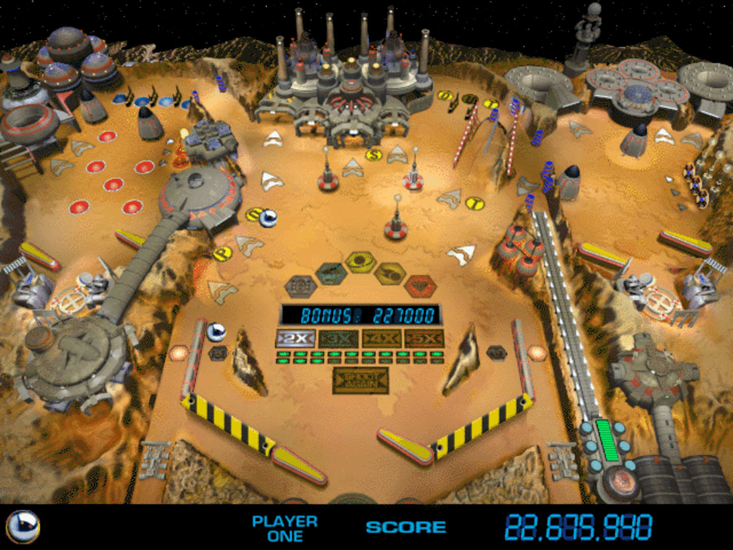 3-D Ultra Pinball screenshot