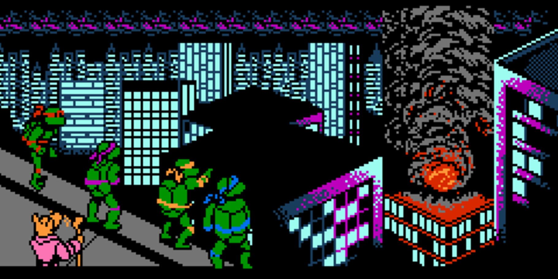 Teenage Mutant Ninja Turtles II: The Arcade Game screenshot