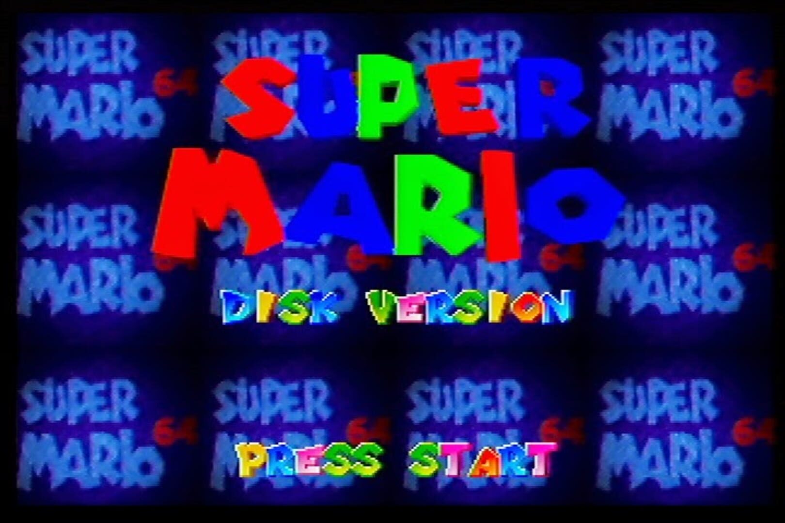 Super Mario 64 Disk Version