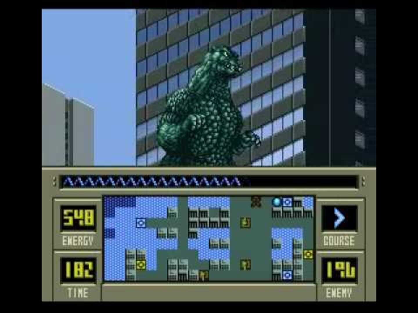 Captura de pantalla - Super Godzilla