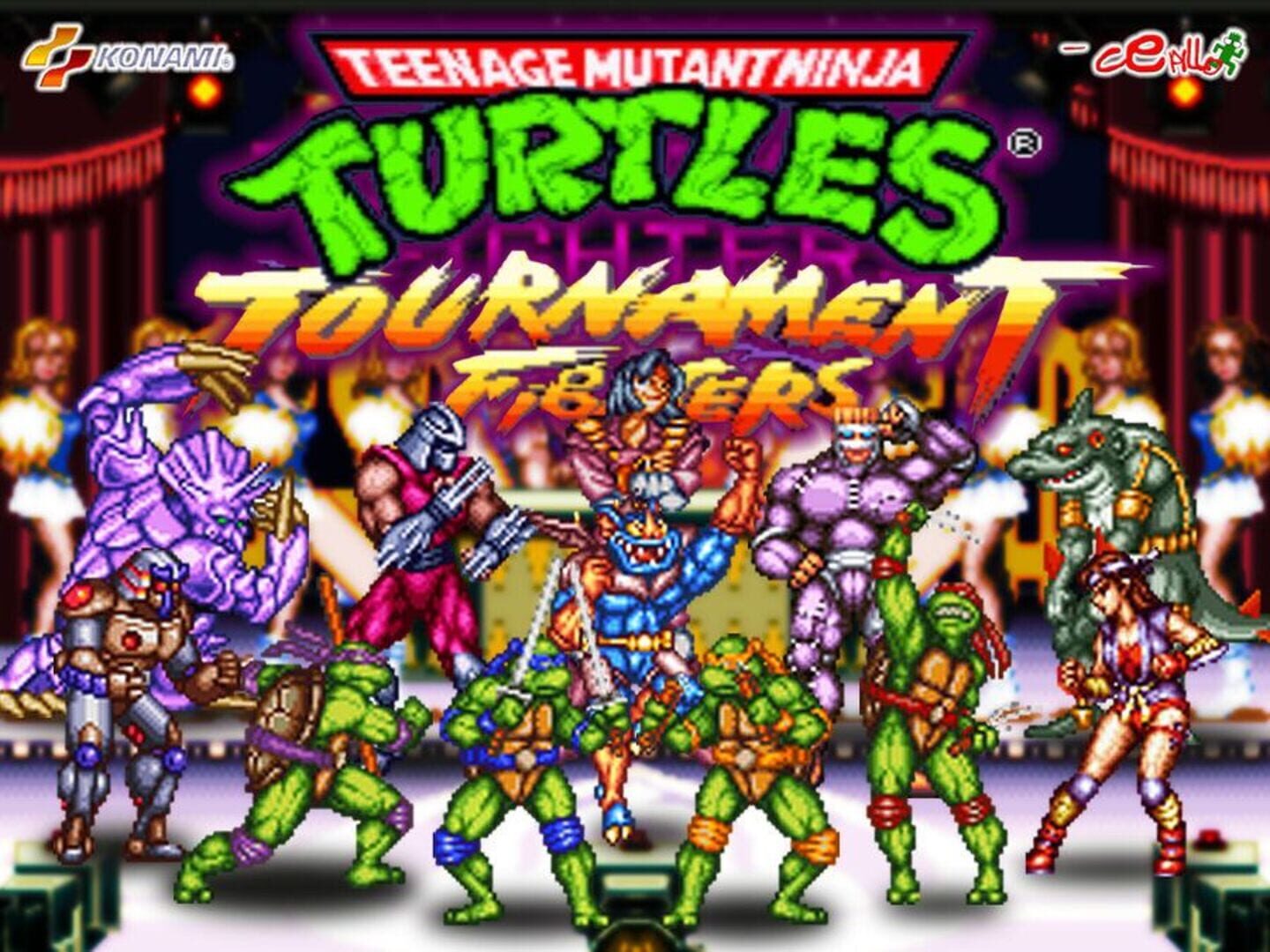 Captura de pantalla - Teenage Mutant Ninja Turtles: Tournament Fighters