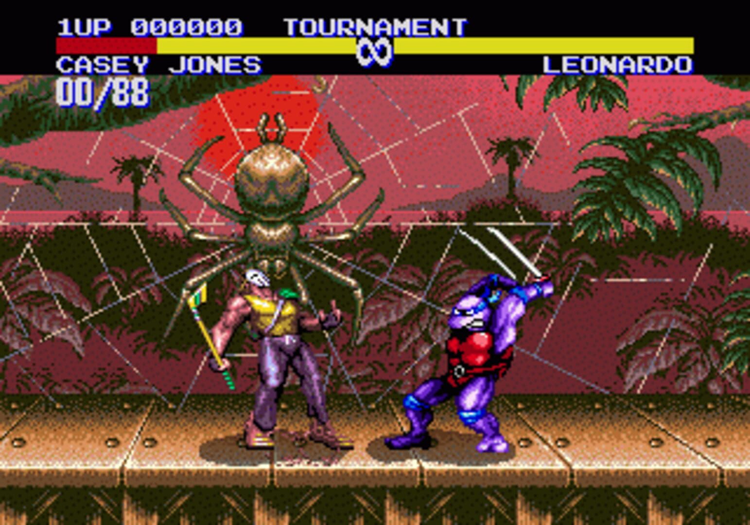 Captura de pantalla - Teenage Mutant Ninja Turtles: Tournament Fighters