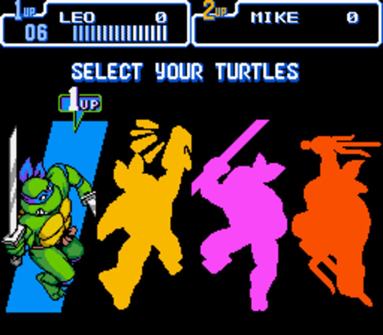 Captura de pantalla - Teenage Mutant Ninja Turtles IV: Turtles in Time