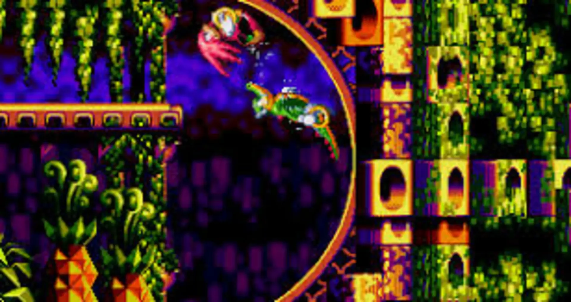 Captura de pantalla - Knuckles' Chaotix