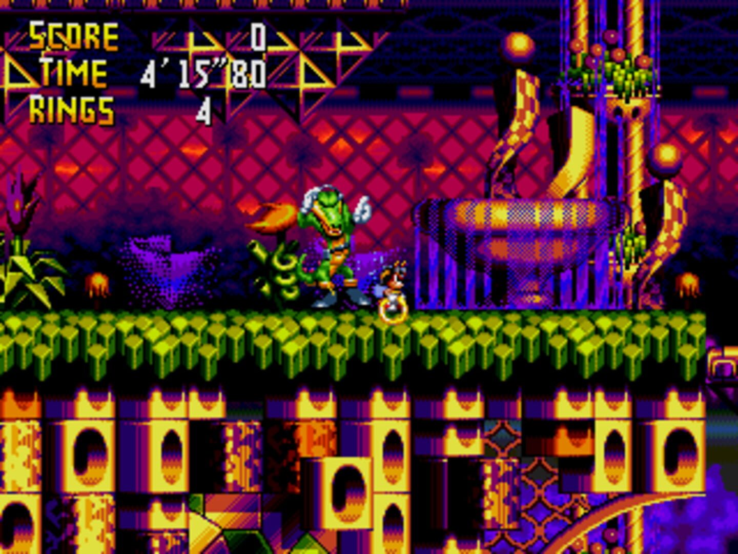 Captura de pantalla - Knuckles' Chaotix