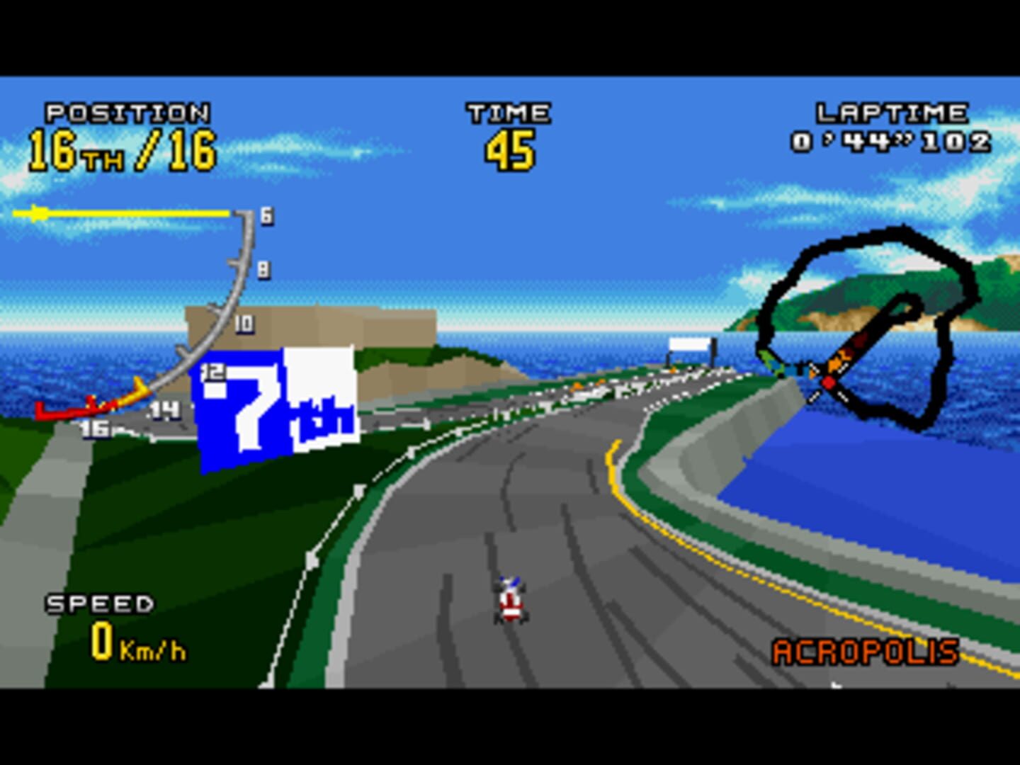 Captura de pantalla - Virtua Racing Deluxe