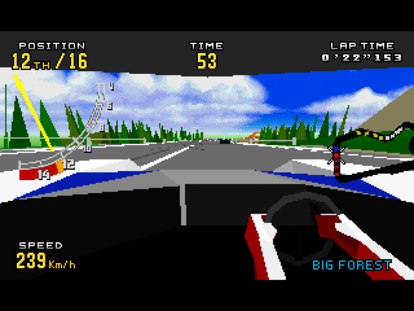 Virtua Racing Deluxe screenshot